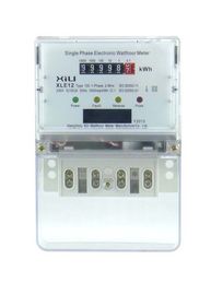 IEC Electronic static single phase energy meter , Safety smart electricity meters